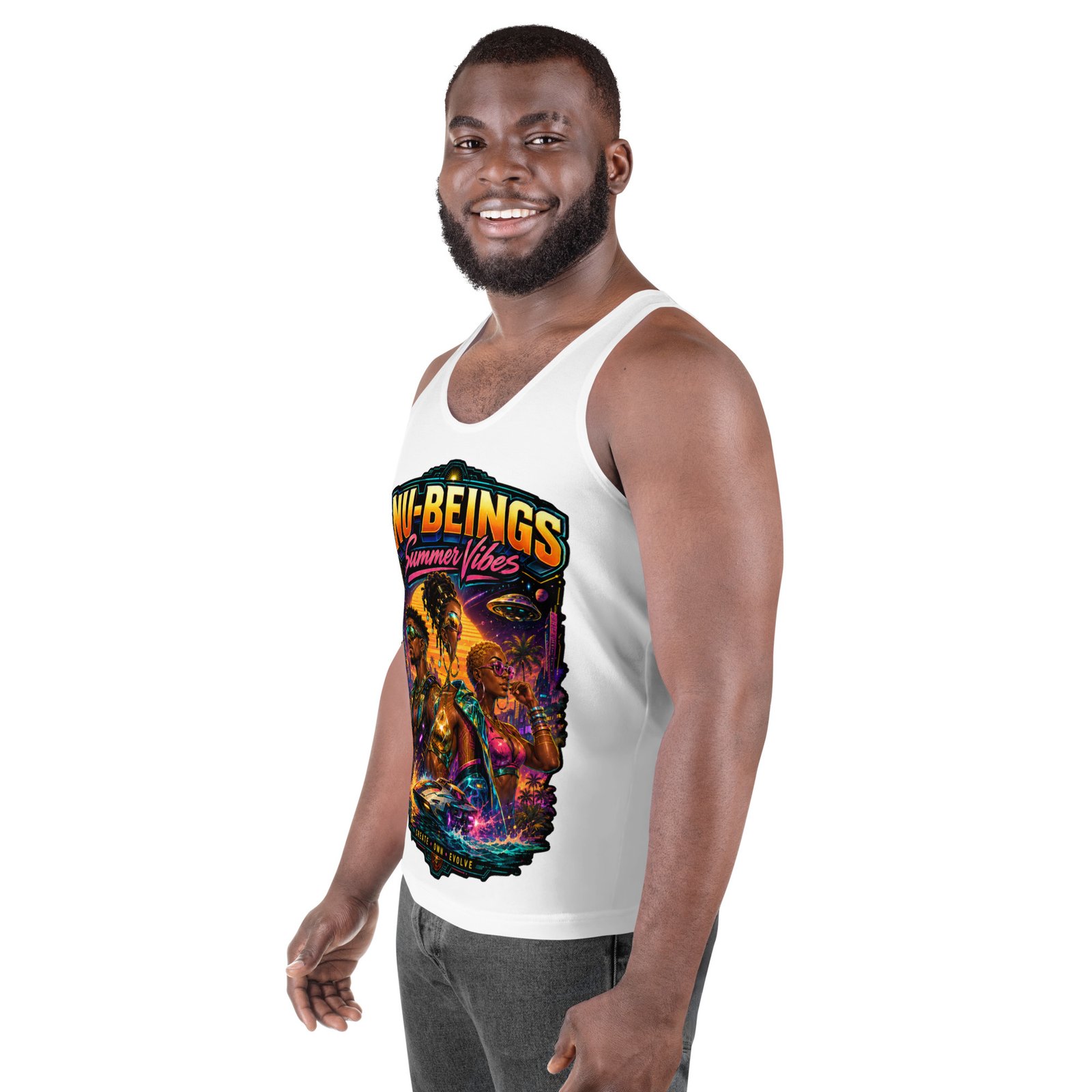 NU-BEINGS Summer Vibes Tank Top - Image 2